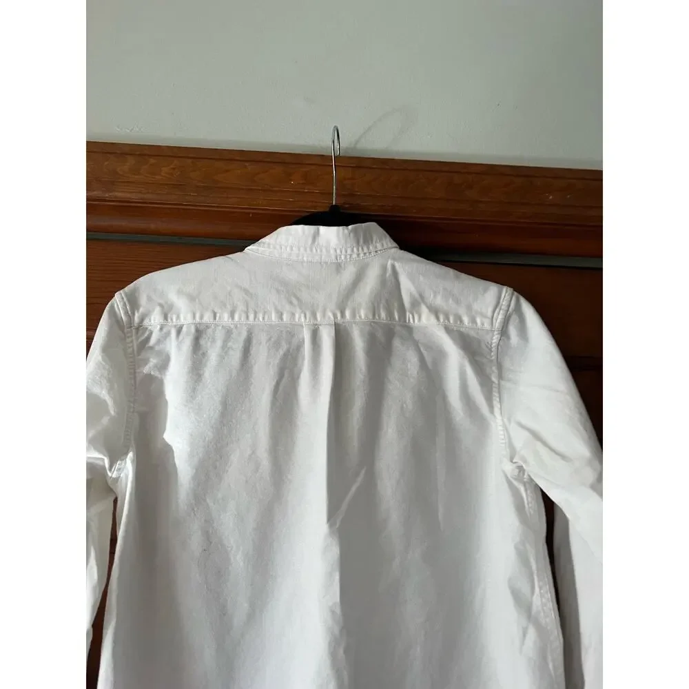 Gap Kids/Boy's Oxford Uniform Button Down Shirt Long Sleeve White Size XXL